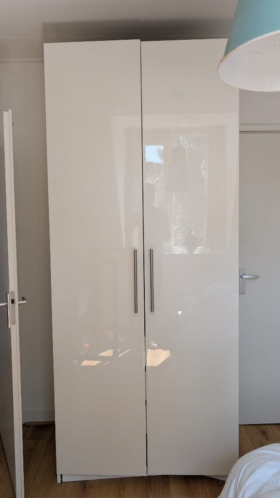 kledingkast gratis af te halen, Huis en Inrichting, Kasten | Kledingkasten, Ophalen, Gebruikt, 100 tot 150 cm, 50 tot 75 cm