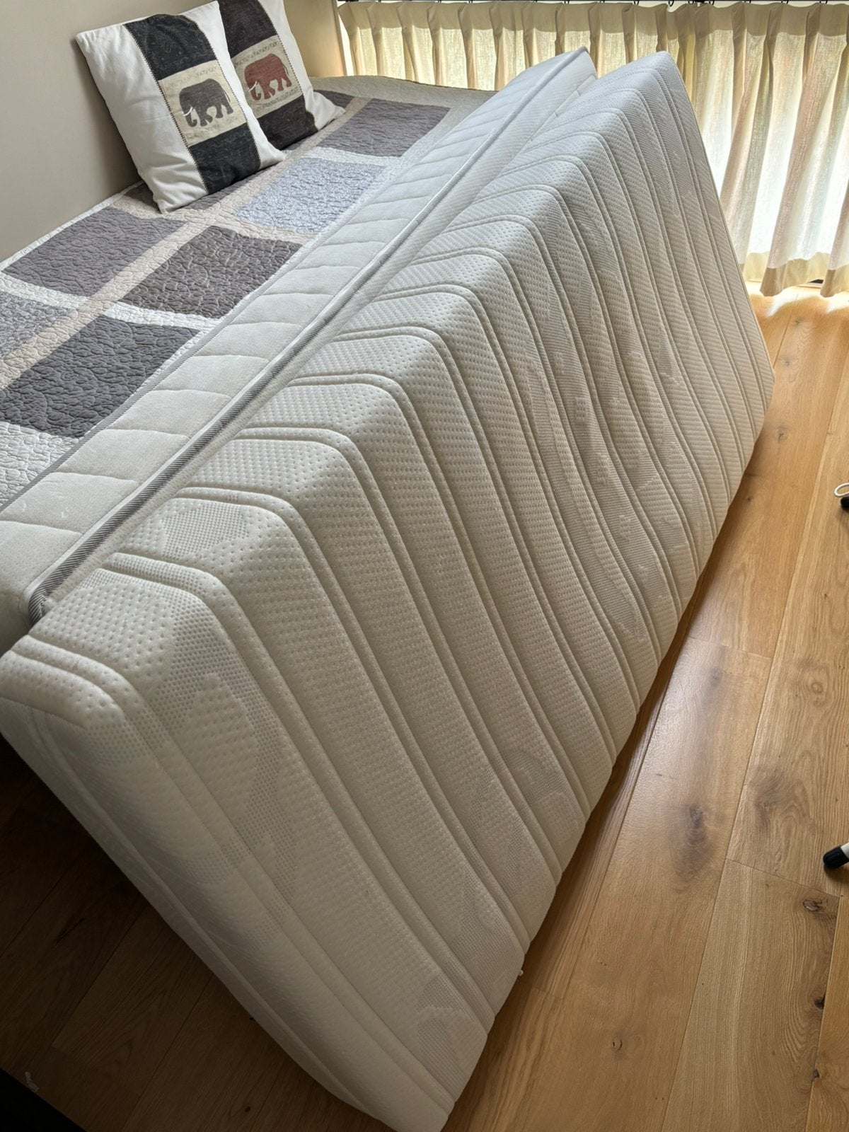 2x auping matras 90x200, Ophalen, Gebruikt, Eenpersoons, 90 cm