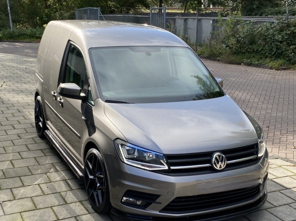 VW Caddy 2.0 TDI MODIFIED PARTITION AUT 180PK 2020, 4 cilinders, Volkswagen, Beige, Leder