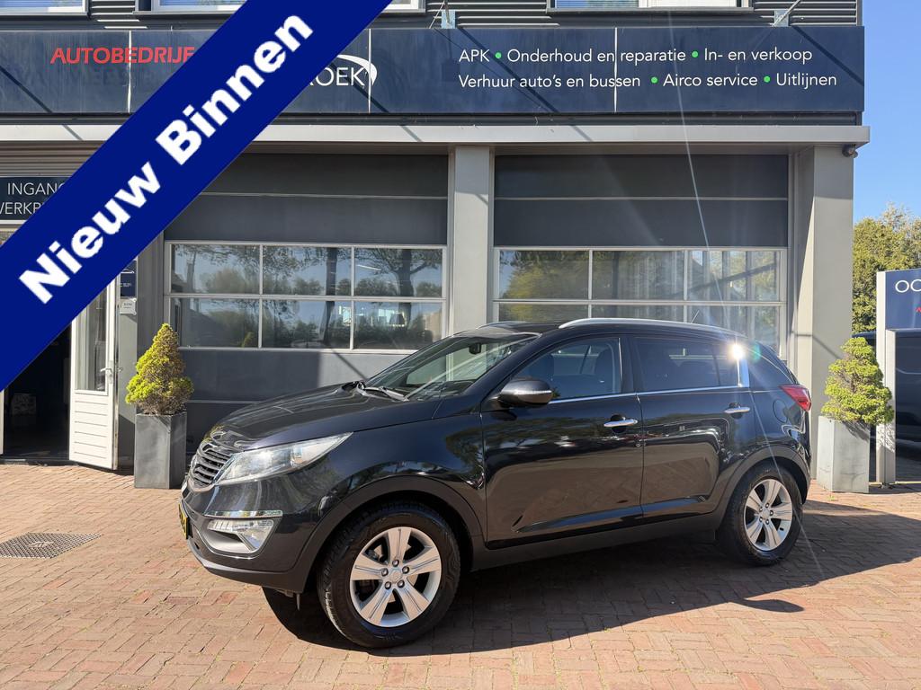 Kia Sportage 2.0 X-ecutive Plus Pack Navi,Trekhaak,18Inch,Cr, Gebruikt, Zwart, 4 cilinders, Leder en Stof
