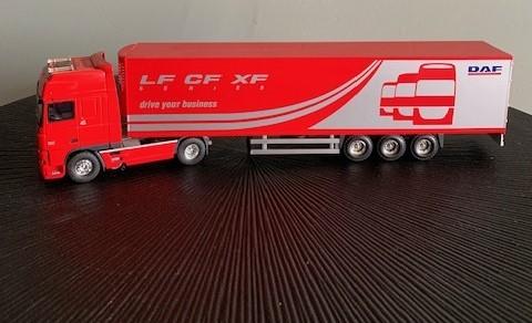 Tekno DAF demo modelvrachtwagen in doos., Ophalen of Verzenden, Nieuw, Bus of Vrachtwagen, Tekno