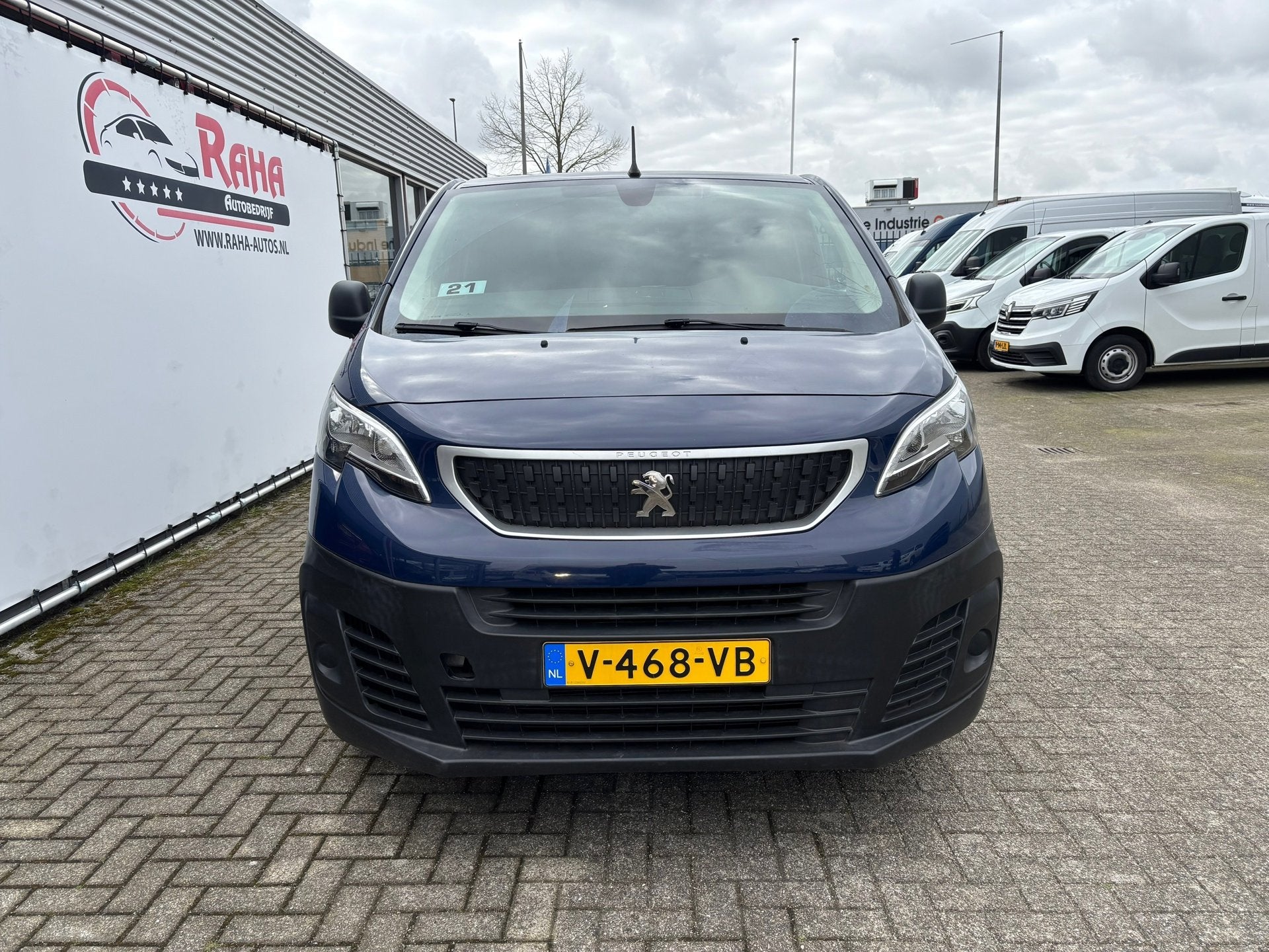 Peugeot Expert 226S 1.6 BlueHDI 95 Premium, Voorwielaandrijving, Stof, Gebruikt, Blauw