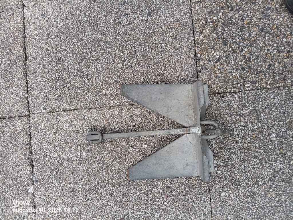Schep Anker +/- 3 kg, Ophalen, Zo goed als nieuw, Ankeren en Afmeren, Zeilboot of Motorboot