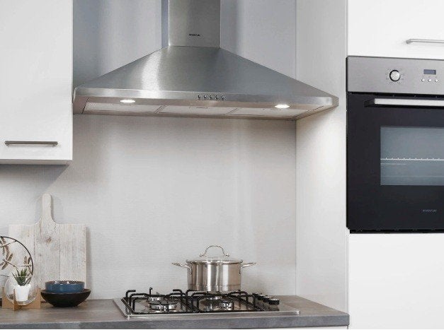 Inventum AKP9000RVS afzuigkap, Witgoed en Apparatuur, Ophalen, Meander 901 Arnhem, Wandschouwkap, Webshop@inventum.eu