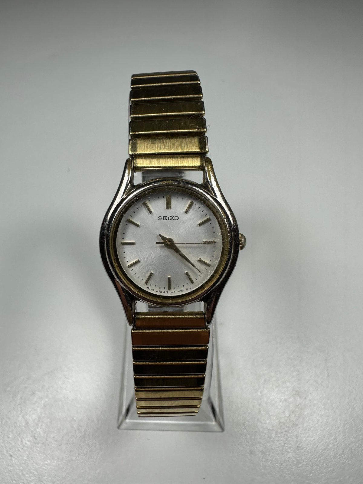Vintage Seiko Quartz Dameshorloge, Verzenden, Staal, Seiko, 1960 of later