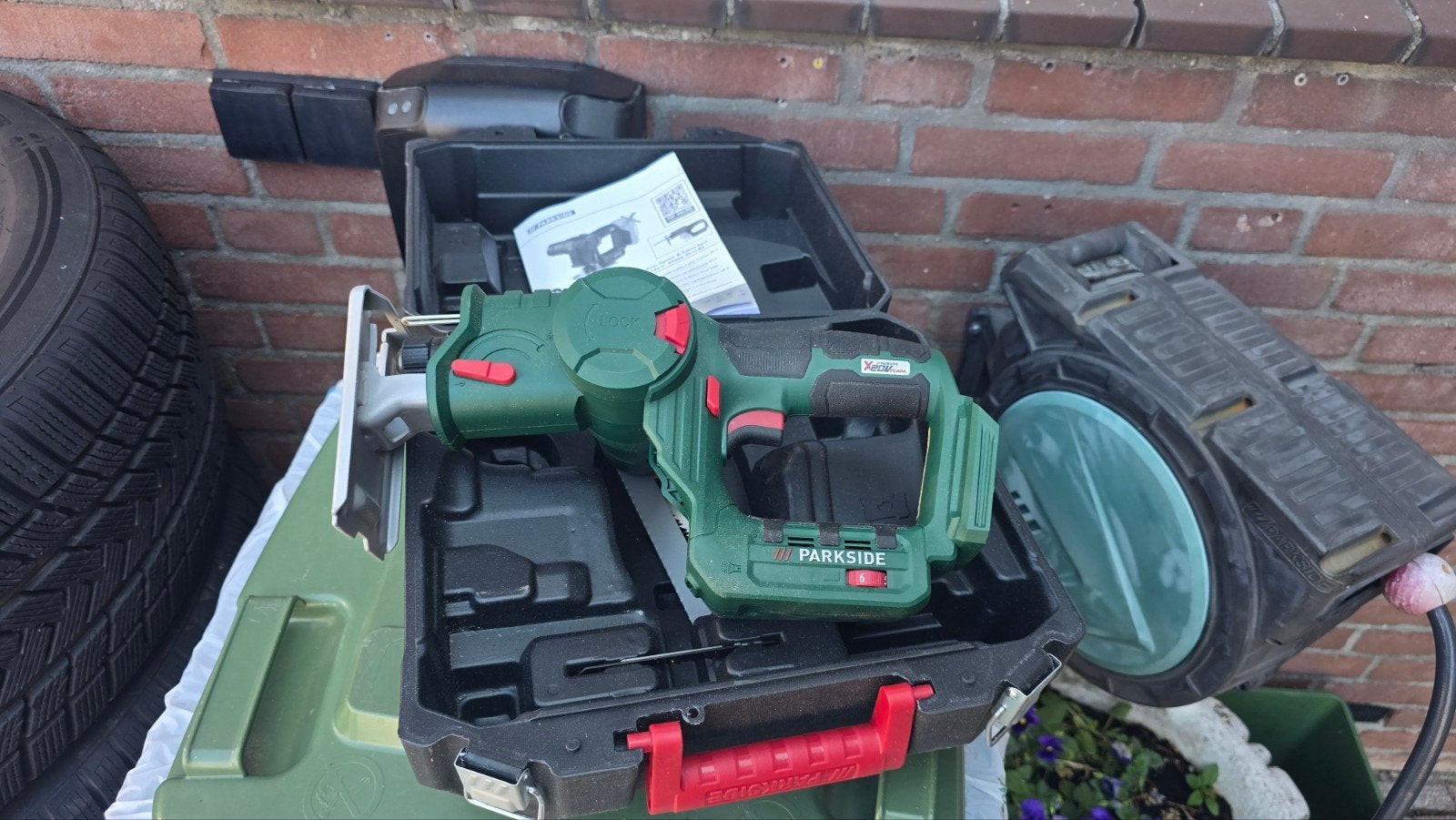 recipro decoupeerzaag combie 20v parkside nieuw, Ophalen, Decoupeerzaag, Nieuw, Parkside