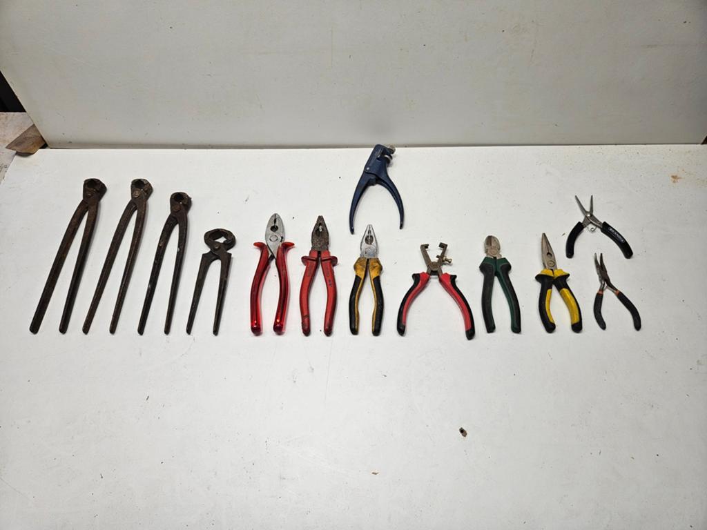 Diverse tangen Knipex vlechttang,nijptang,combinatietang enz, Doe-het-zelf en Verbouw, Gereedschap | Handgereedschap, Ophalen of Verzenden