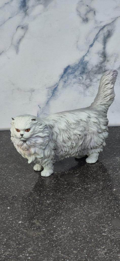 Prachtig poezen-katten beeld, Ophalen of Verzenden, Zo goed als nieuw, Hond of Kat, Beeldje of Figuurtje