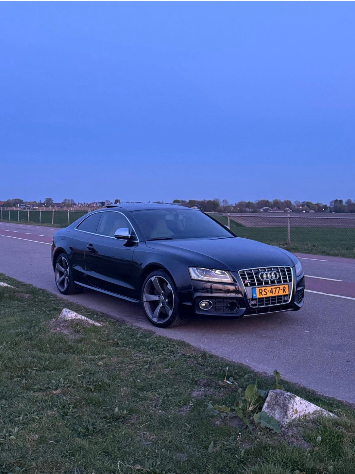 Audi S5 4.2 Quattro, Auto's, Audi, Automaat, 8 cilinders, Zwart, Leder