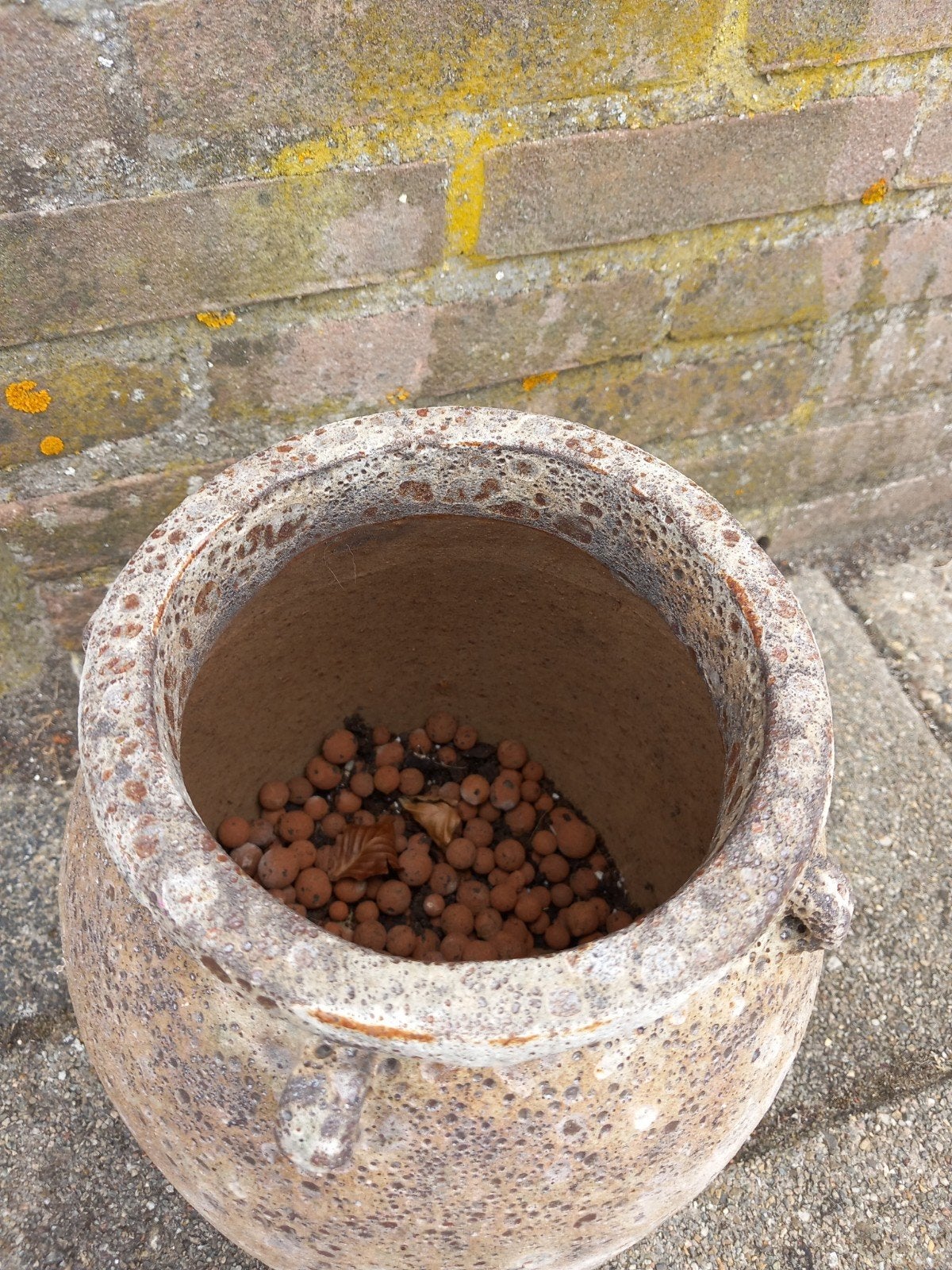 mooie zware aardewerken potten kruik, Steen, Minder dan 30 cm, Rond, Ophalen of Verzenden