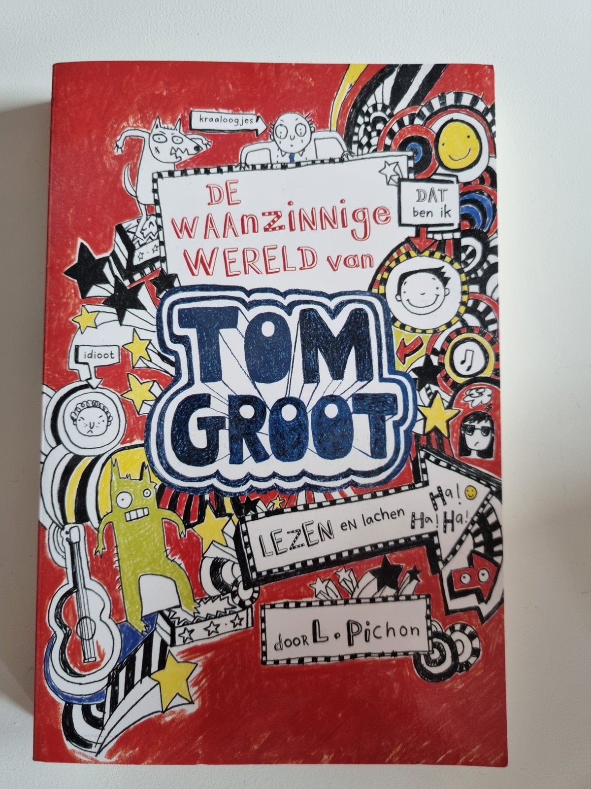 De waanzinnige wereld van Tom Groot, Ophalen of Verzenden, Zo goed als nieuw, Liz Pichon, Fictie algemeen