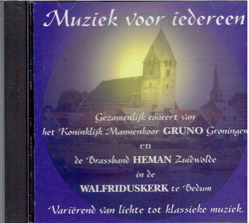 Hafabra an Koninklijk Mannenkoor GRUNO & Brassband HEMAN, Ophalen of Verzenden, Inclusief boekje, Klassieke muziek, Nieuw in verpakking