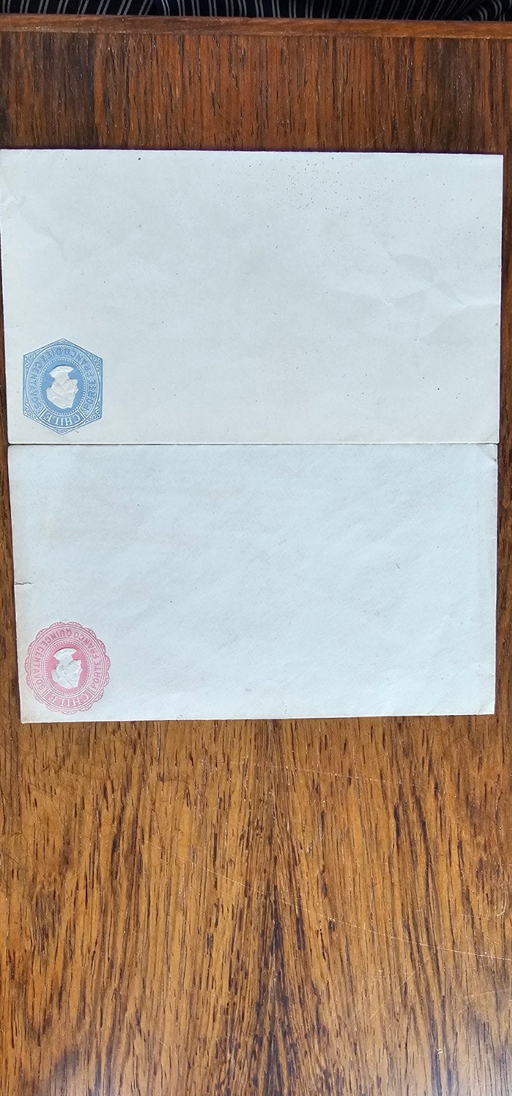 2 poststukken Chili - Oude enveloppen met opdruk, Verzenden, Envelop