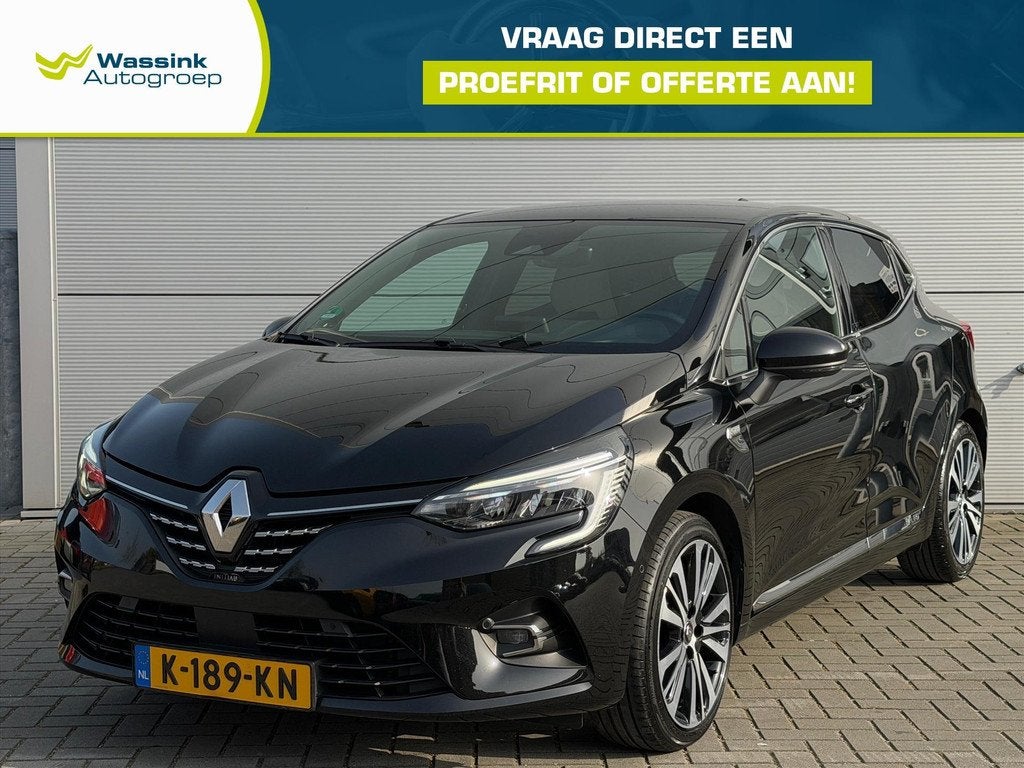 Renault Clio 1.6 E-Tech Hybrid 140pk Initiale Automaat | Cli, Gebruikt, Euro 6, 4 cilinders, Zwart