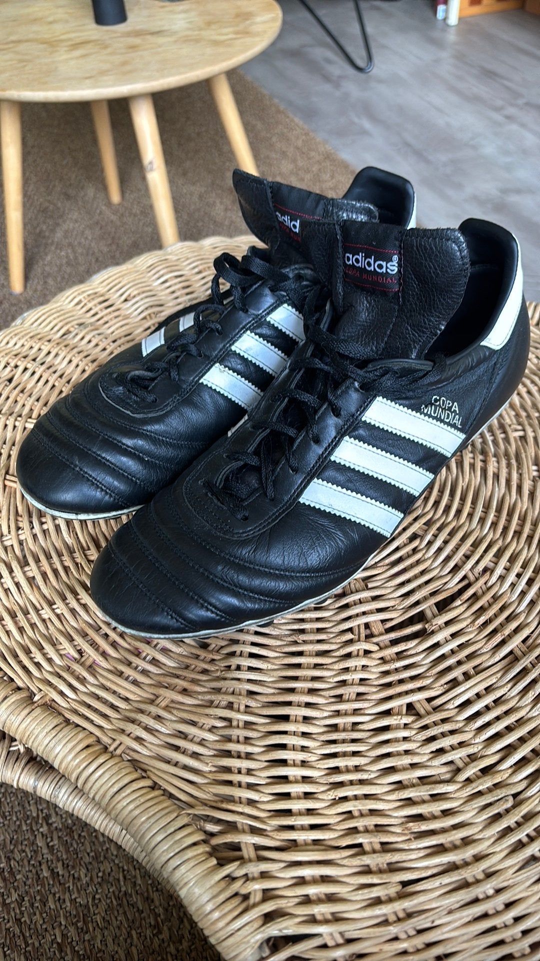 Adidas Copa Mundial Voetbalschoenen - Klassiek Zwart, Gebruikt, Schoenen, Maat L, Ophalen of Verzenden