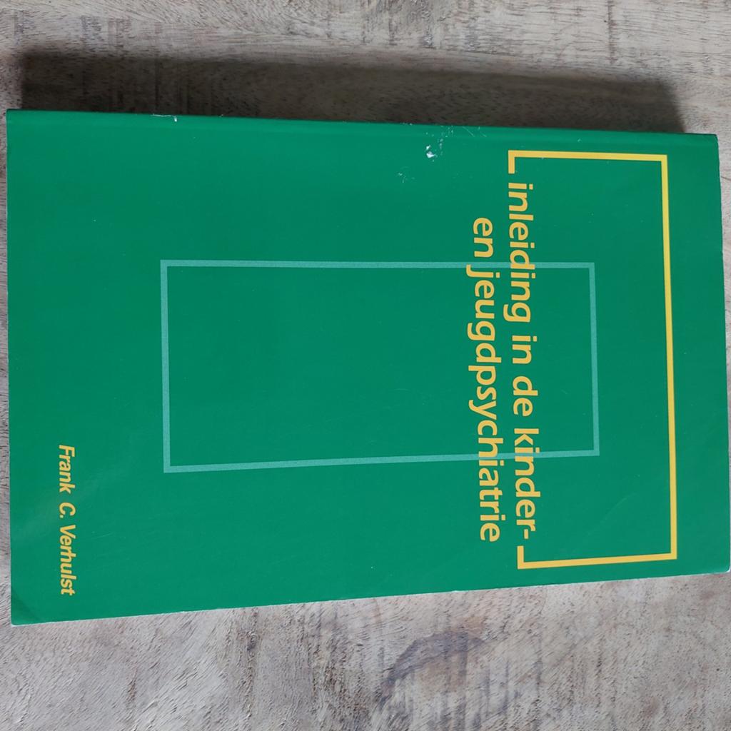F.C. Verhulst - Inleiding in de kinder- en jeugdpsychiatrie, Ophalen of Verzenden, Zo goed als nieuw, Ontwikkelingspsychologie