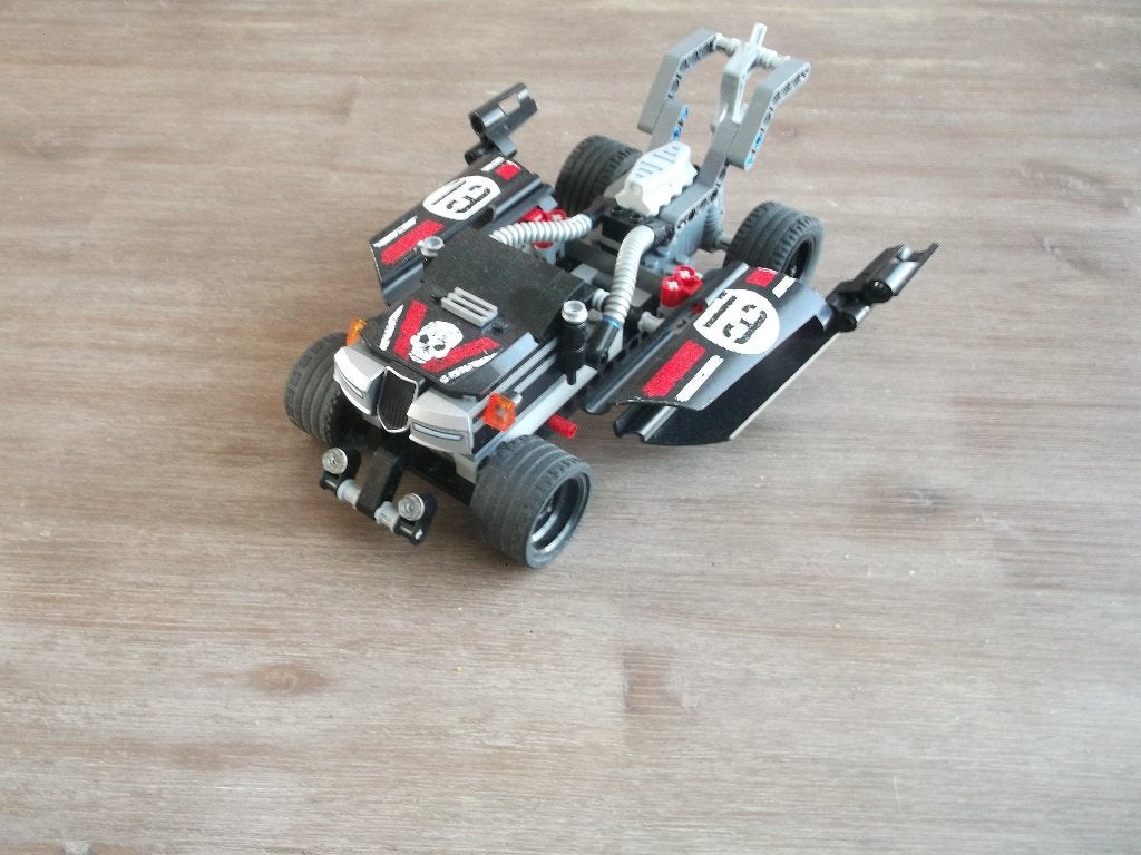 lego technic 8140 tow trasher (2007), Gebruikt, Lego, Ophalen of Verzenden, Technic
