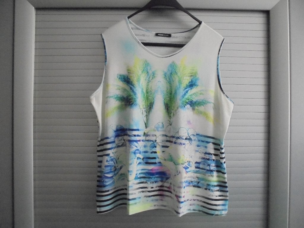 frankwalder top maat 48 nieuw, Kleding | Dames, Tops, Wit, Maat 46/48 (XL) of groter, Nieuw, Ophalen of Verzenden