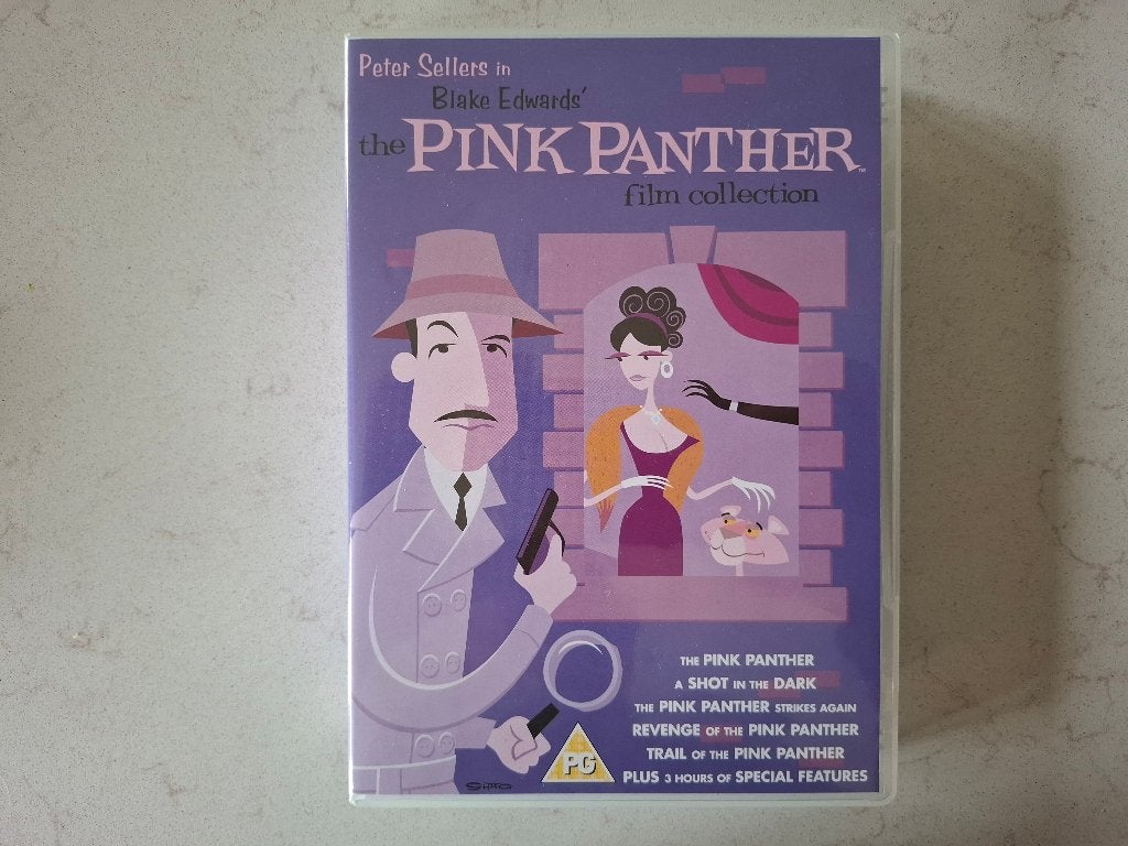 The Pink Panther Film Collection - Peter Sellers DVD, 1960 tot 1980, Bonusmateriaal, Engels, Alle leeftijden