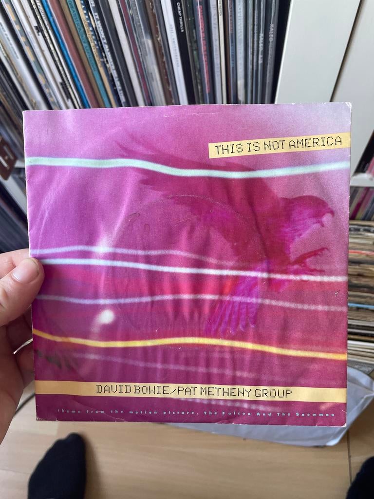 David Bowie / Pat Metheny Group - This Is Not America, Ophalen of Verzenden, Gebruikt, Poprock