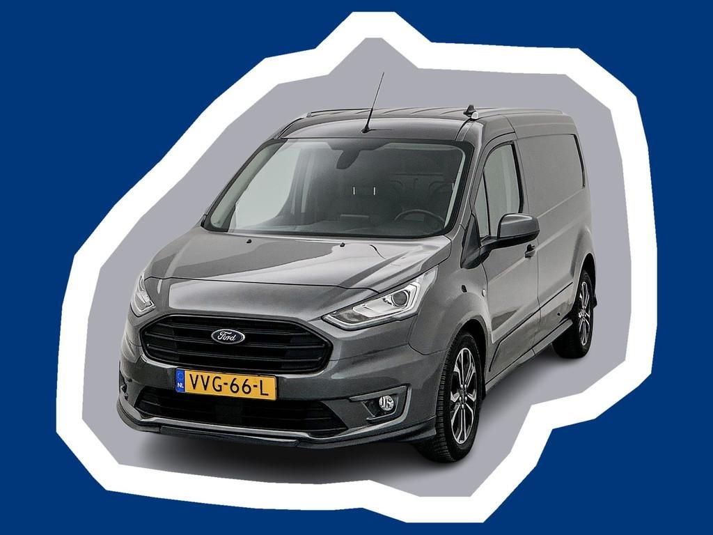 Ford Transit Connect 1.5 EcoBlue L2 Sport Navigatie Automaat, Auto's, Bestelauto's, Navigatiesysteem, Stof, Gebruikt, Euro 6
