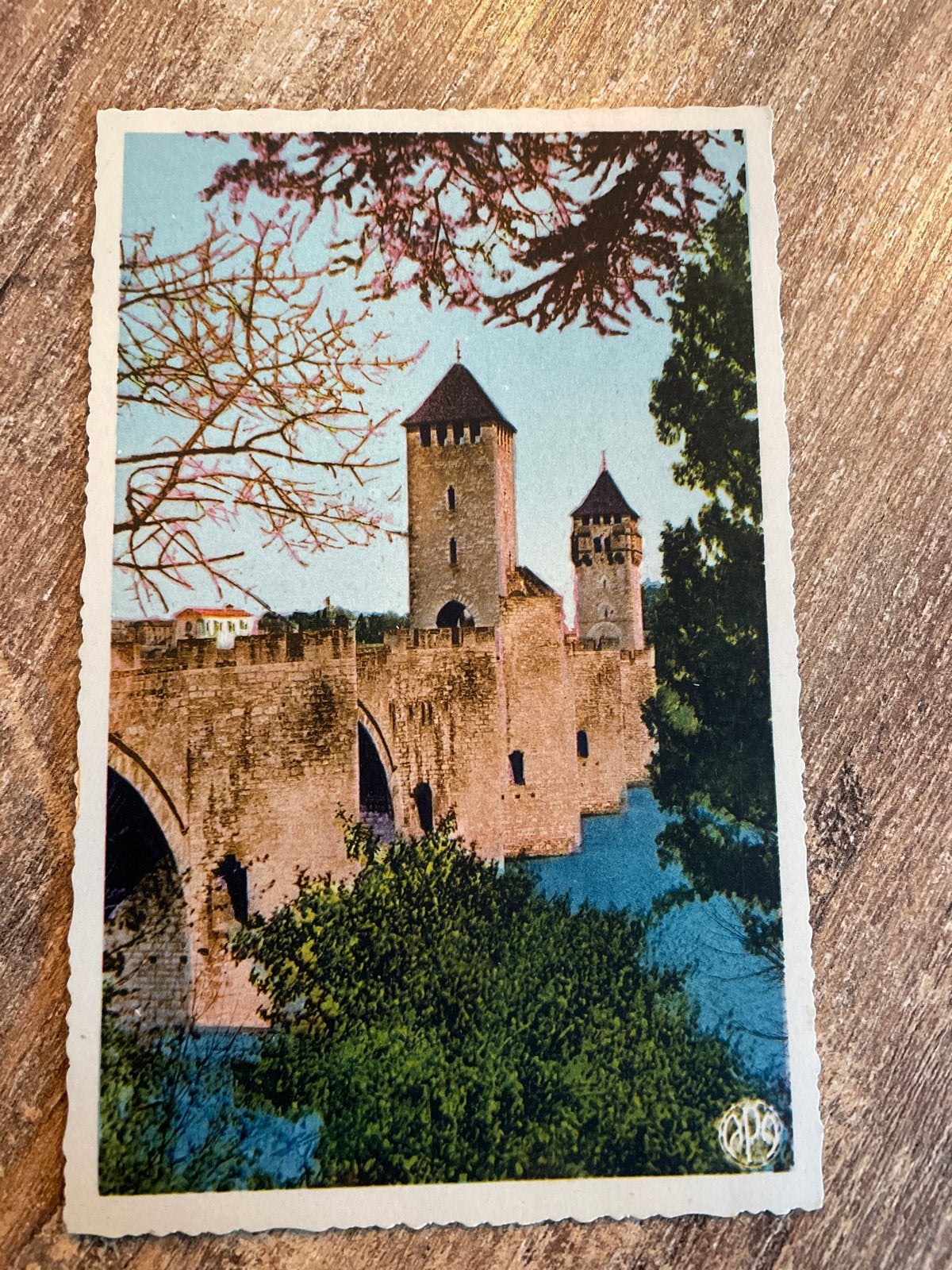 Oude Ansichtkaart: Pont Valentré, Cahors, Frankrijk, Ophalen of Verzenden, Ongelopen, Frankrijk