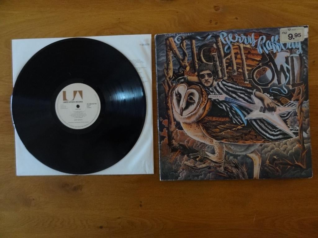 LP Gerry Rafferty - Night owl, Ophalen of Verzenden, Gebruikt, 12 inch