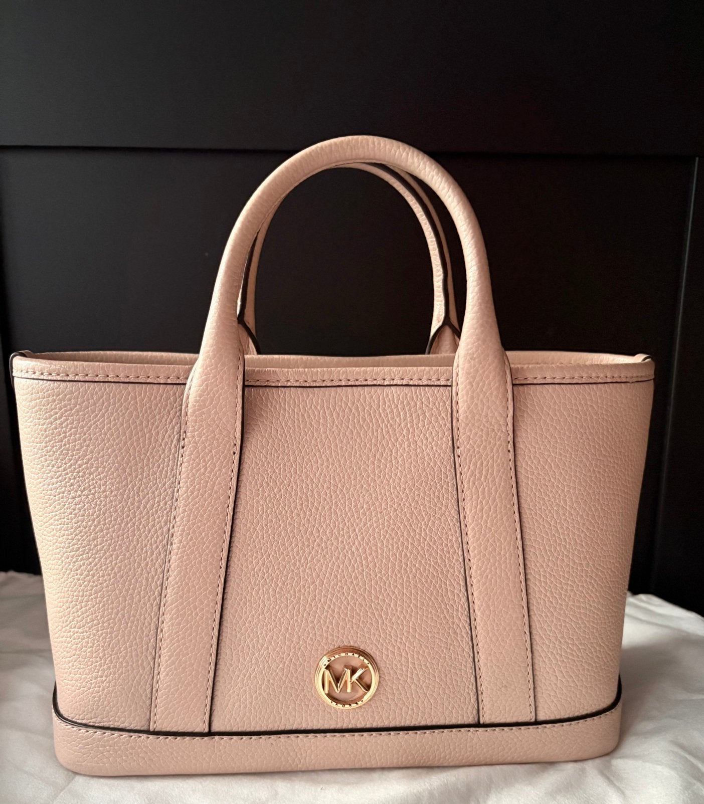 Handtas Michael Kors leer zgan, Ophalen of Verzenden, Zo goed als nieuw, Roze, Handtas