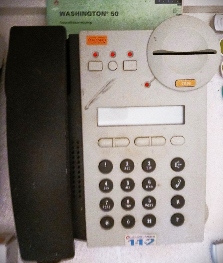 PTT telefoontoestel type Washington 50 + gebruiksaanwijzing, Telecommunicatie, Ophalen of Verzenden, Gebruikt