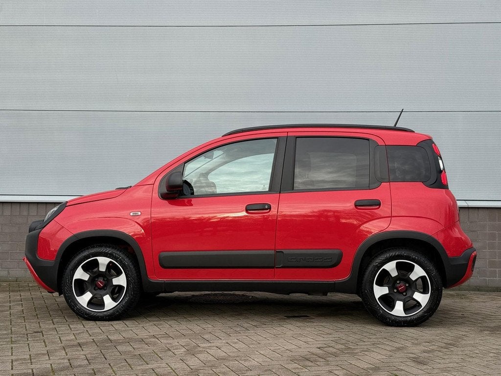 Fiat Panda 70 pk Hybrid City Cross | Airco | Bluetooth | All, Auto's, Fiat, Stof, Panda, 4 stoelen, Origineel Nederlands