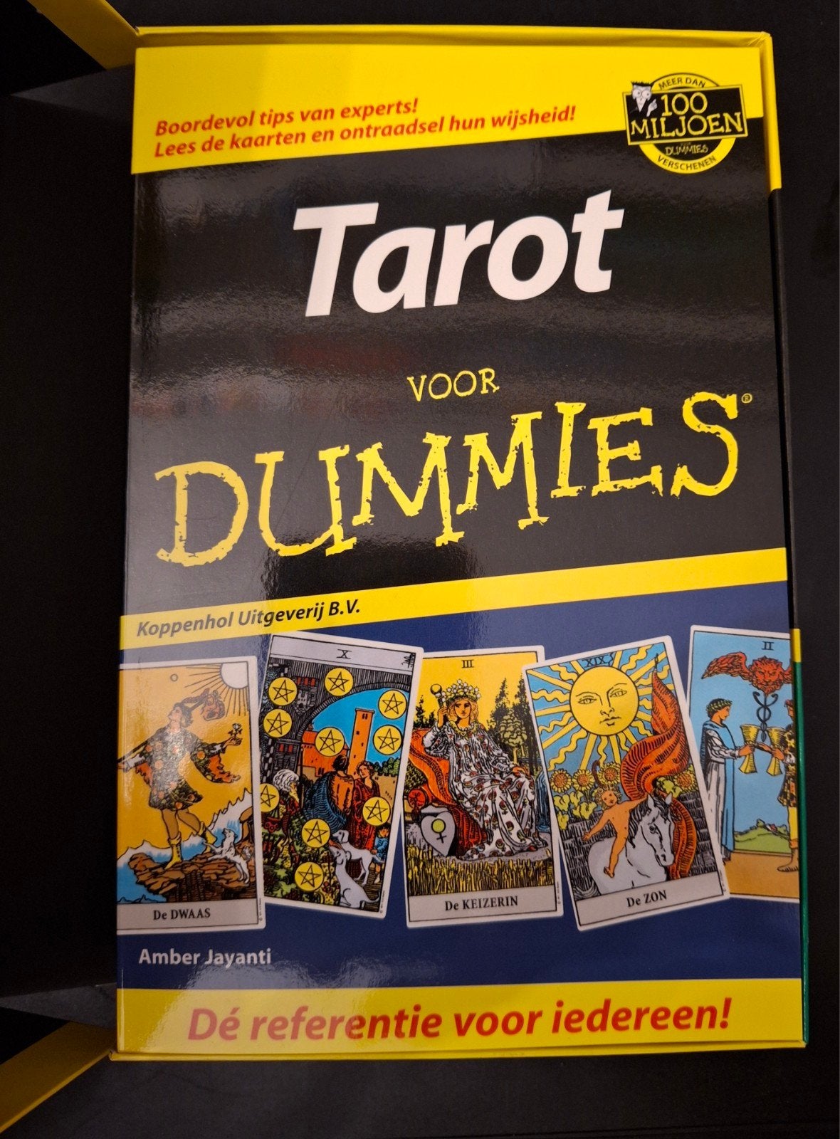 Tarot voor Dummies - Leer Tarot Kaarten Leggen, Tarot of Kaarten leggen, Ophalen of Verzenden, Zo goed als nieuw, Instructieboek