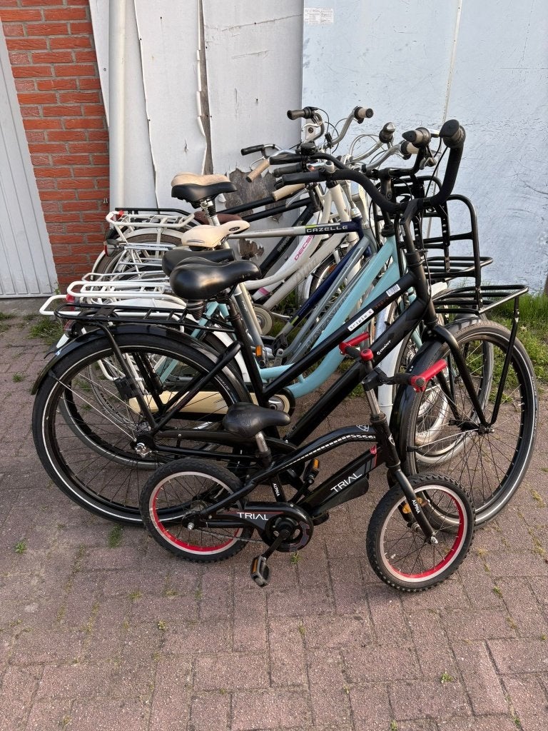 Partij fietsen sommige nog super netjes in een koop! 8 stuks, Fietsen en Brommers, Overige merken, Gebruikt, Overige materialen