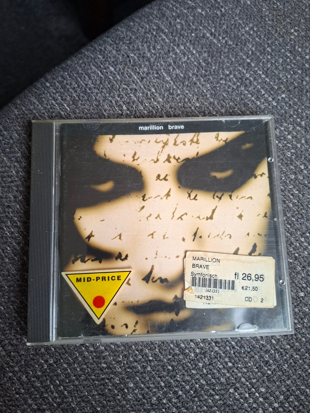CD - Marillion Brave, Cd's en Dvd's, Cd's | Rock, Verzenden, Zo goed als nieuw, Poprock