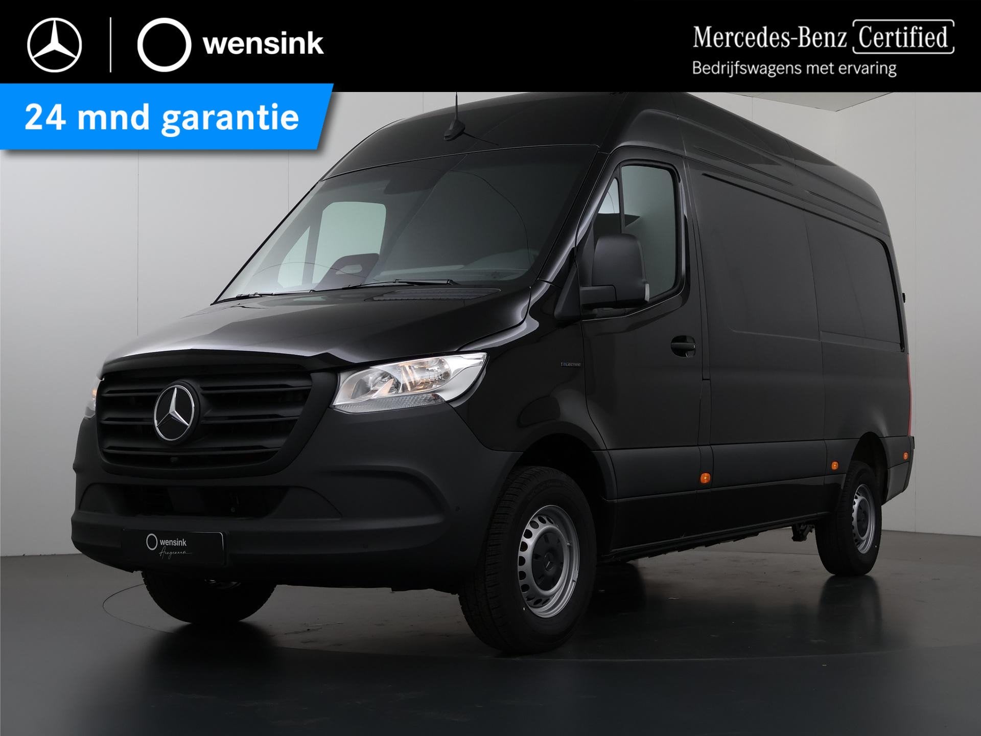 Mercedes-Benz eSprinter 414 GB L2 H2 PRO | 81 kWh | 4250 GVW, Auto's, Bestelauto's, Automaat, Zwart, 2000 kg, 113 kWh