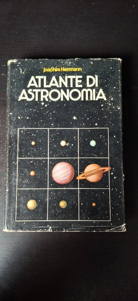 Atlante di Astronomia - Joachim Herrmann, Gelezen, Joachim Herrmann, Ophalen of Verzenden, Natuurwetenschap
