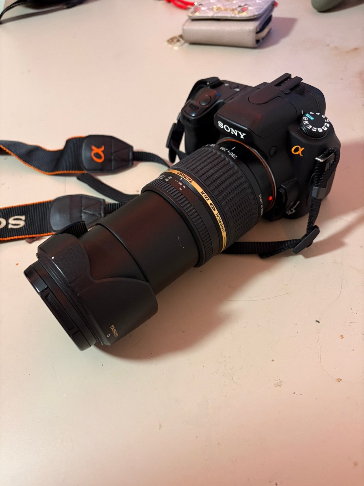 Sony alpha 350, Ophalen, Geheugenkaart, Spiegelreflex, Zo goed als nieuw