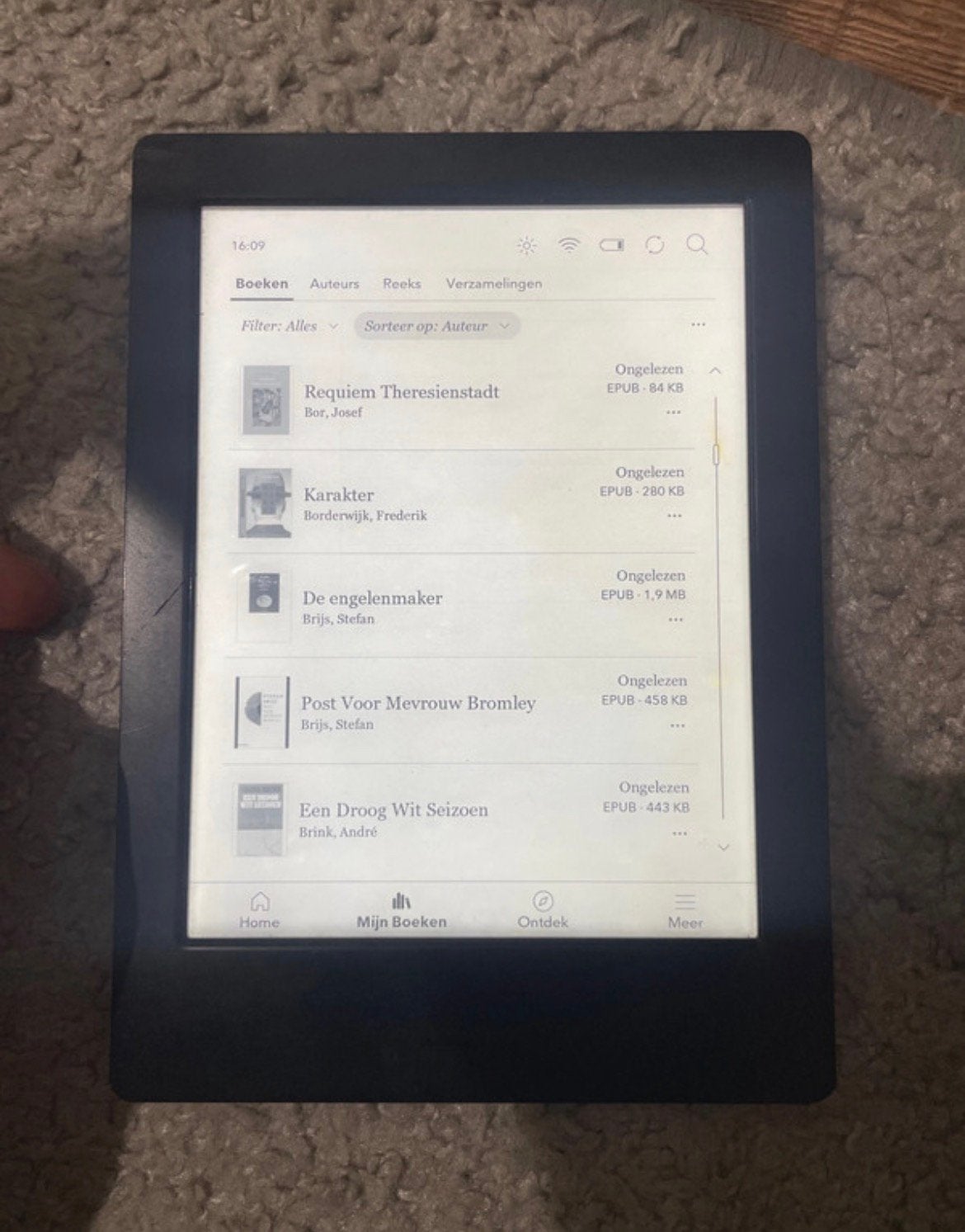 Kobo ebook, Computers en Software, Ophalen, Zo goed als nieuw