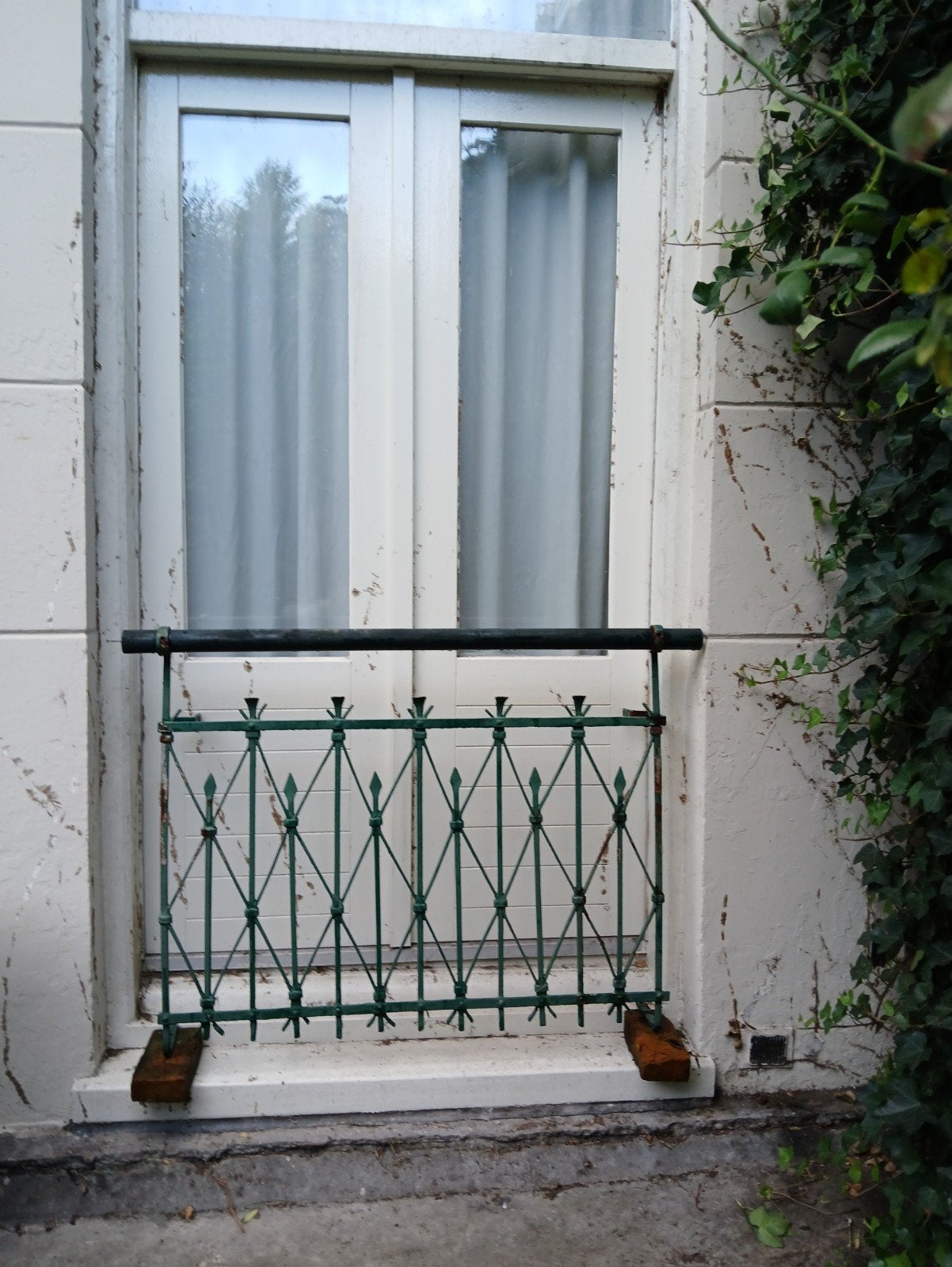 020/ MONUMENTAAL FRANS BALKON HEKWERK/SMEEDIJZEREN HEKWERK, Ophalen, Gebruikt, IJzer