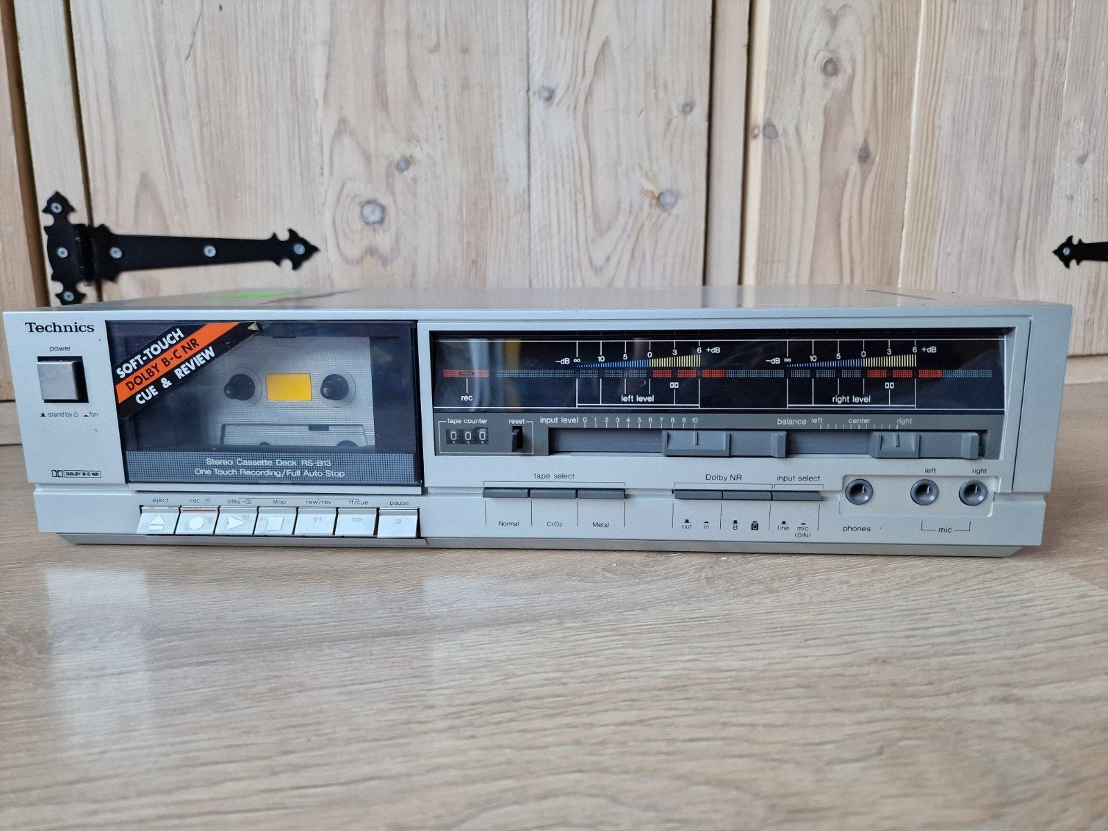 Technics RS-B13 Stereo Cassette Deck Refurbished Vintage Hif, Audio, Tv en Foto, Ophalen of Verzenden, Enkel, Overige merken, Tiptoetsen