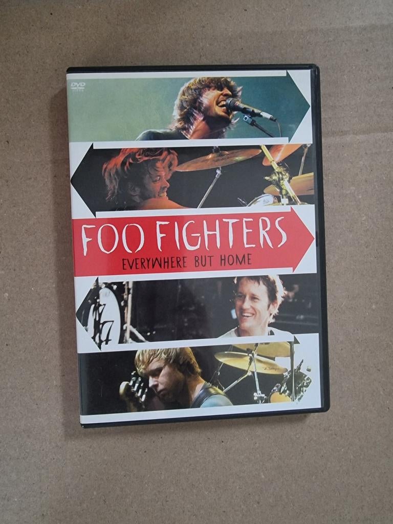Foo Fighters - Everywhere But Home DVD, Alle leeftijden, Ophalen of Verzenden, Gebruikt, Muziek en Concerten