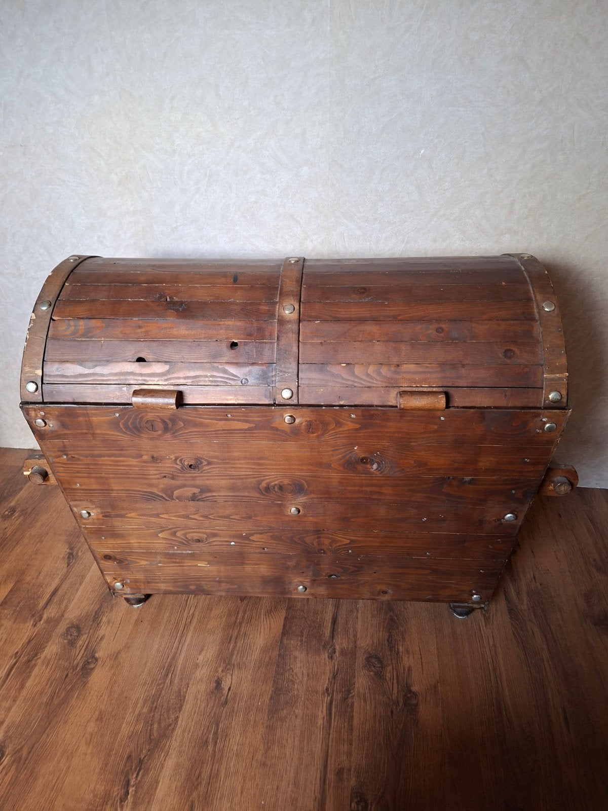 Houten kist - Opbergkist - Decoratieve kist, Ophalen, Gebruikt, 50 tot 100 cm, 75 – 100