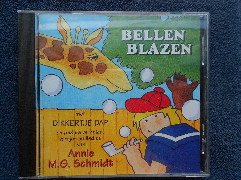 CD Bellen blazen met Dikkertje Dap van Annie M.G Schmidt, Ophalen, Gebruikt, 3 tot 5 jaar, Overige typen