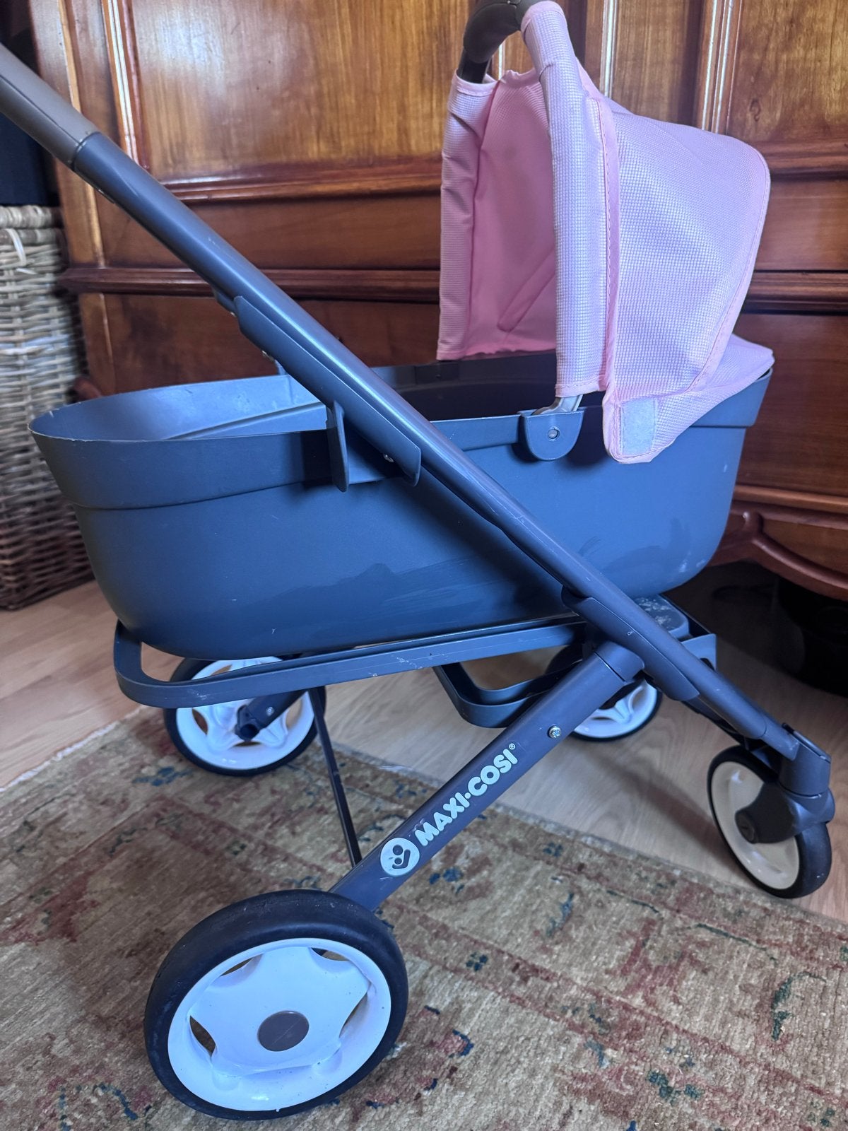 Maxi Cosi poppenwagen - roze/grijs, Ophalen, Gebruikt, Overige typen