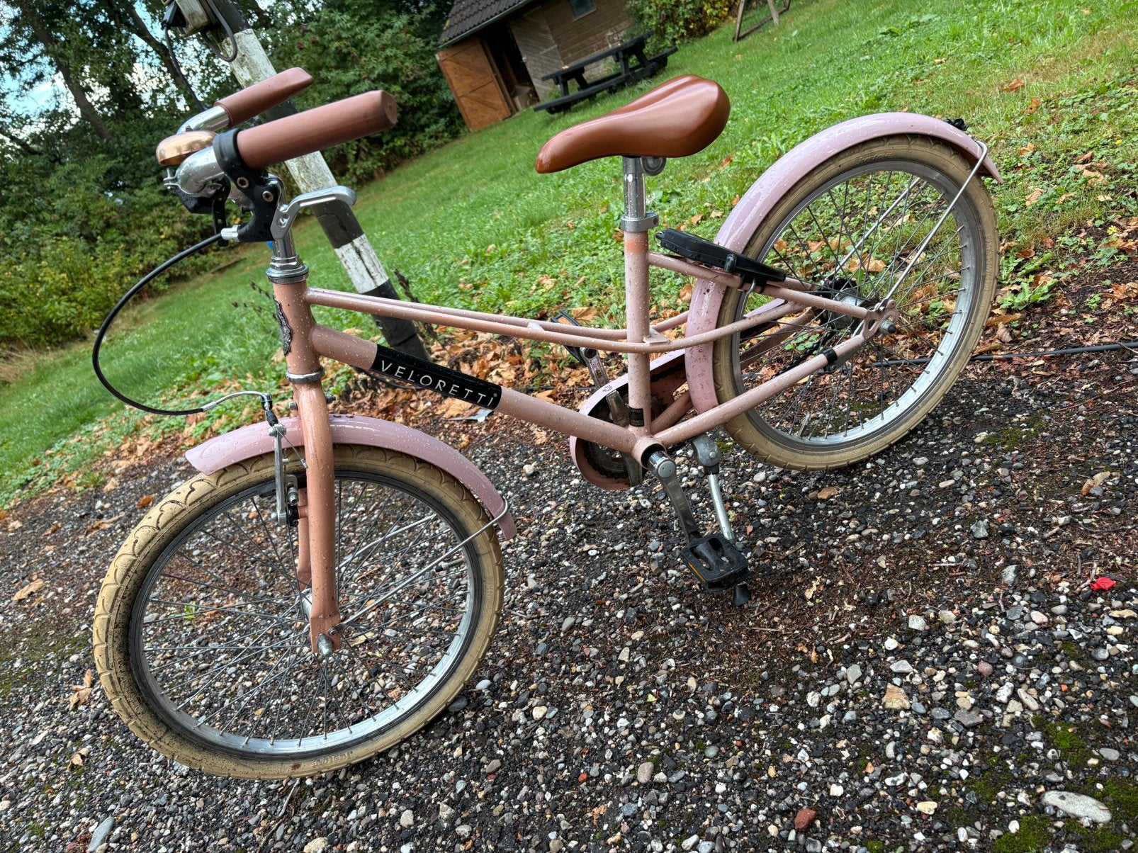 Veloretti meisjesfiets, Ophalen, Terugtraprem, Gebruikt, Handrem