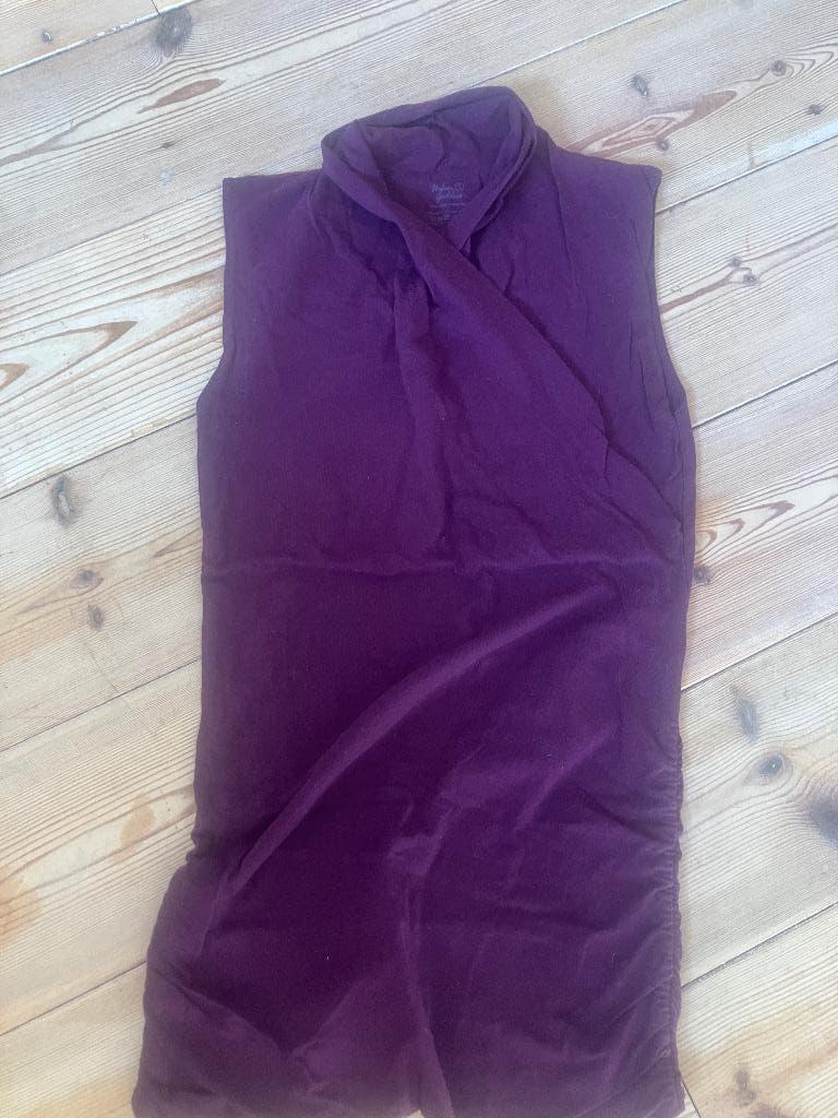 Yoga top, Paars, Ophalen of Verzenden, Zo goed als nieuw, Zonder mouw