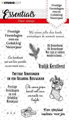 prettige feestdagen, Verzenden, Nieuw, EZ-mounted stempel
