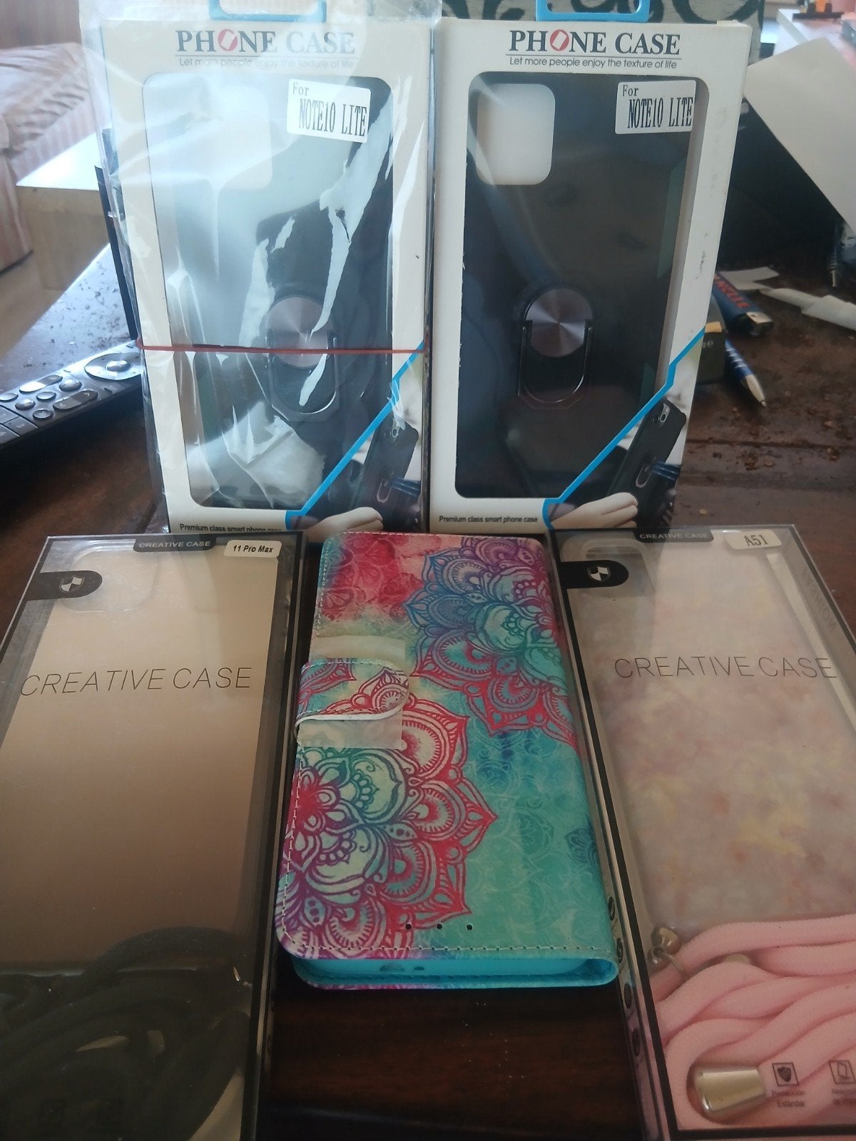 : 2x Note10 Lite, 1x 11 Pro Max, 1x A51, 1x, Ophalen of Verzenden, Nieuw, Hoesje of Tasje