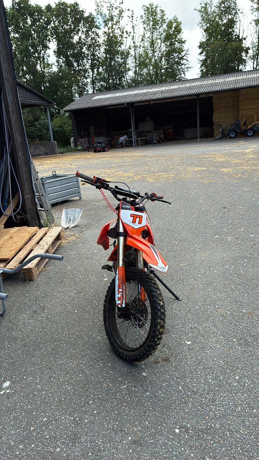 Ultra pitbike 125cc 4t project, Ophalen, Zo goed als nieuw, Overige merken