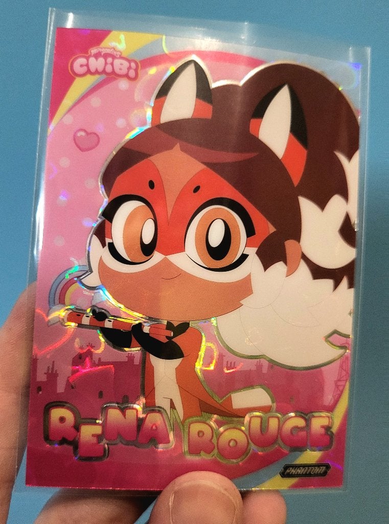 Rena Rouge chibi Miraculous Ladybug Kakawow TCG, Verzamelen, Ophalen of Verzenden, Nieuw, Tv, Foto of Kaart