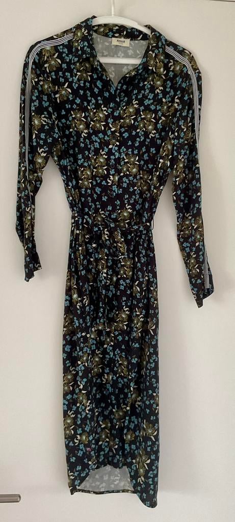 Jurk Anna Blue maat 38, Kleding | Dames, Jurken, Zo goed als nieuw, Maat 38/40 (M), Blauw, Knielengte, Ophalen of Verzenden